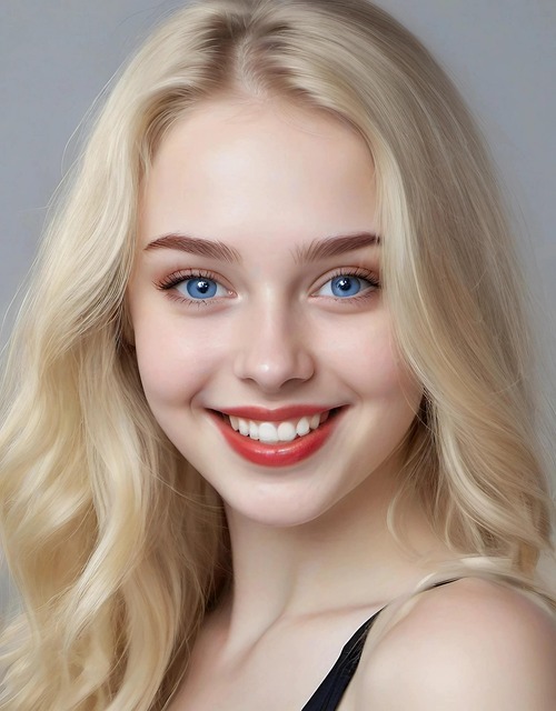 Kvinne, Pike, Skjønnhet, Blonde, Unge