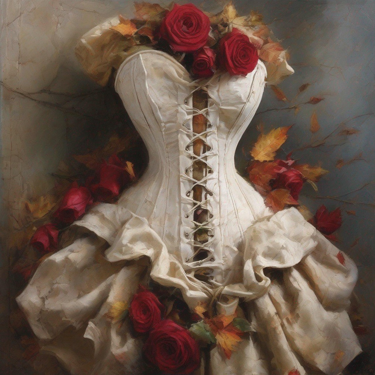 Download Ai Generated Corset Lace Up Royalty Free Stock Illustration 