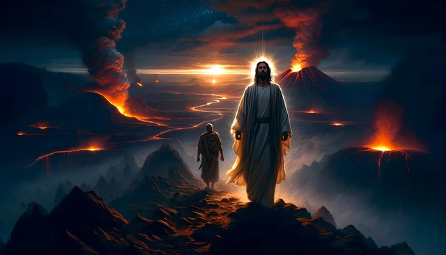 Free ai generated jesus christ illustration