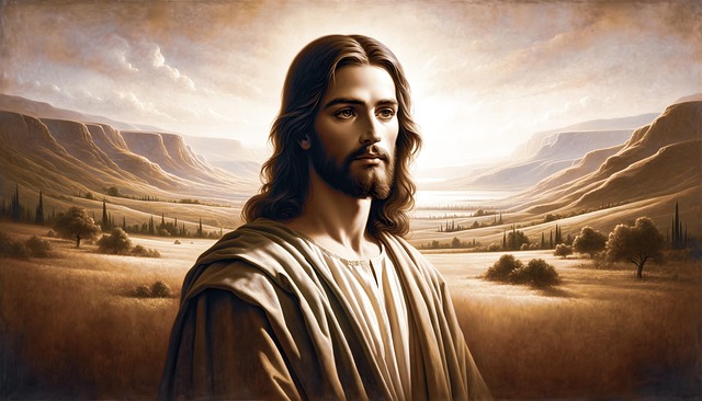 Free ai generated jesus christ illustration