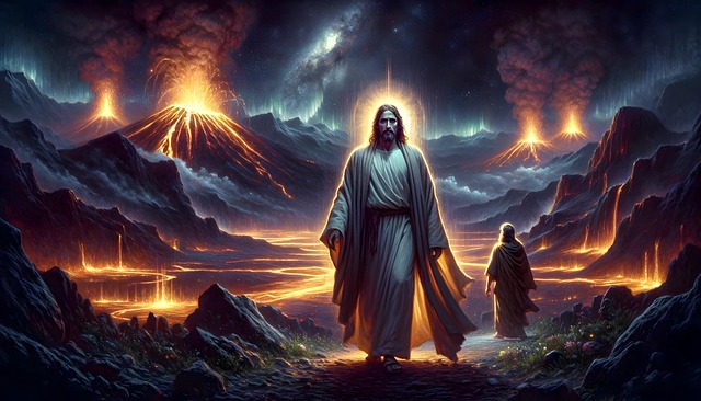 Free ai generated jesus christ illustration