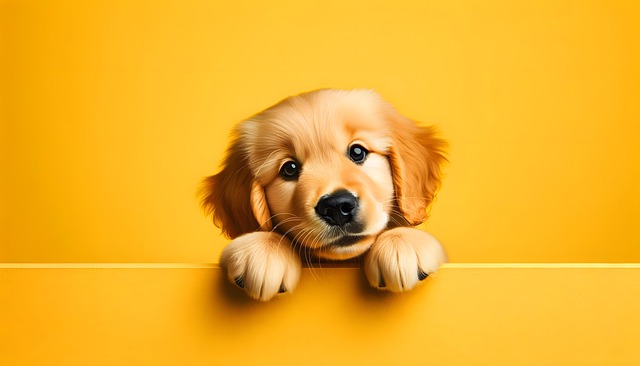 Free ai generated puppy cute illustration