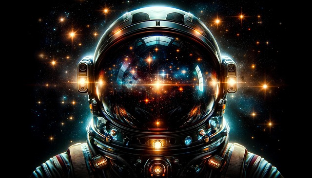 Free ai generated space astronaut illustration