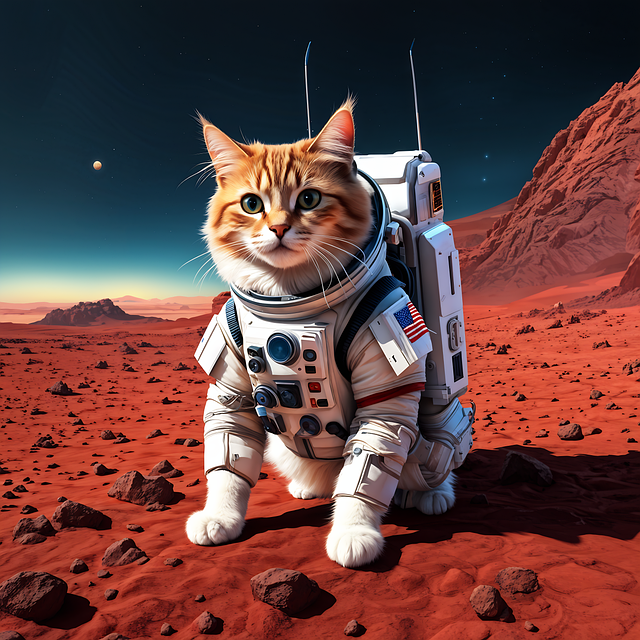 Free Ai Generated Cat illustration and picture