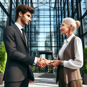 Free Handshake Hands illustration and picture