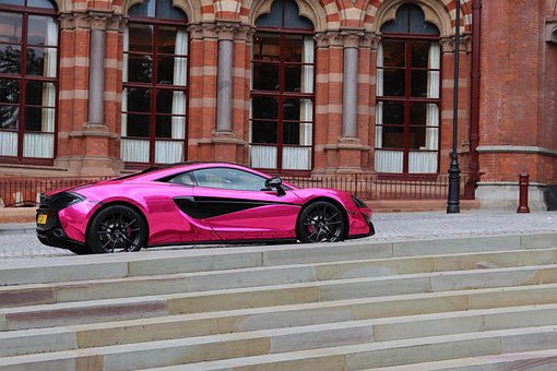 Free Pink Car photo and picture