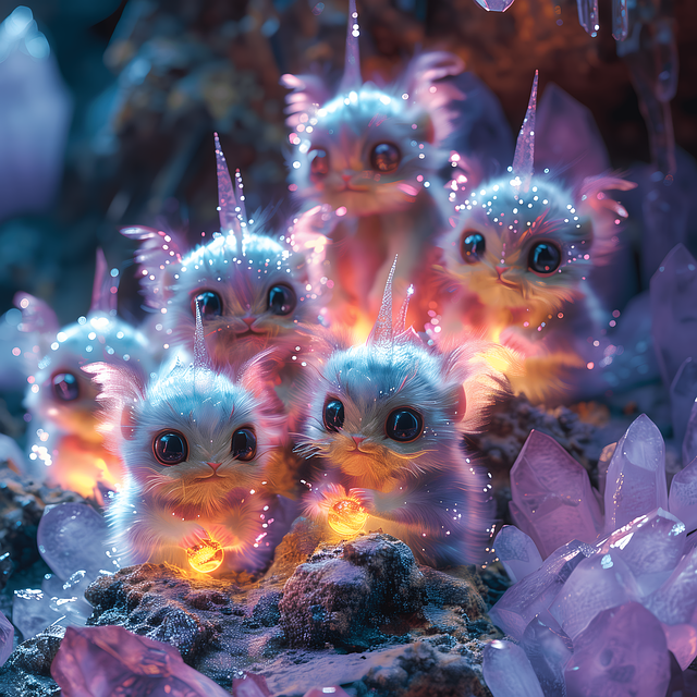 Download free HD stock image of Ai Generated Nature Free ai generated nature aliens illustration