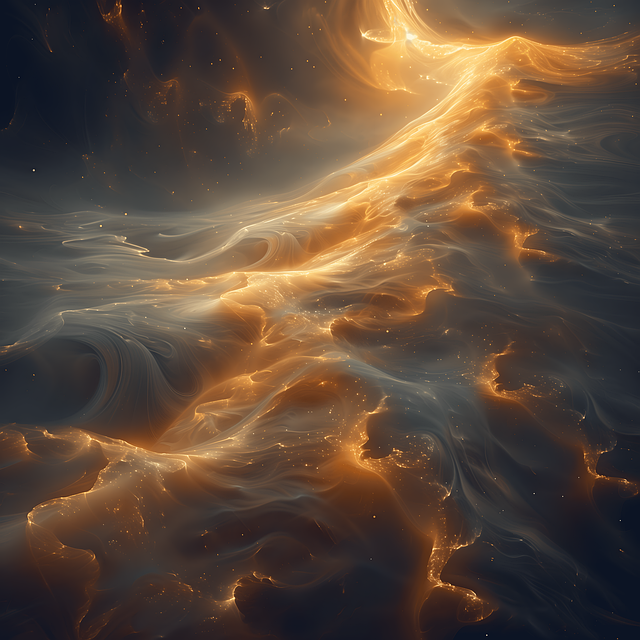 Download free HD stock image of Ai Generated Waves Free ai generated waves lights illustration