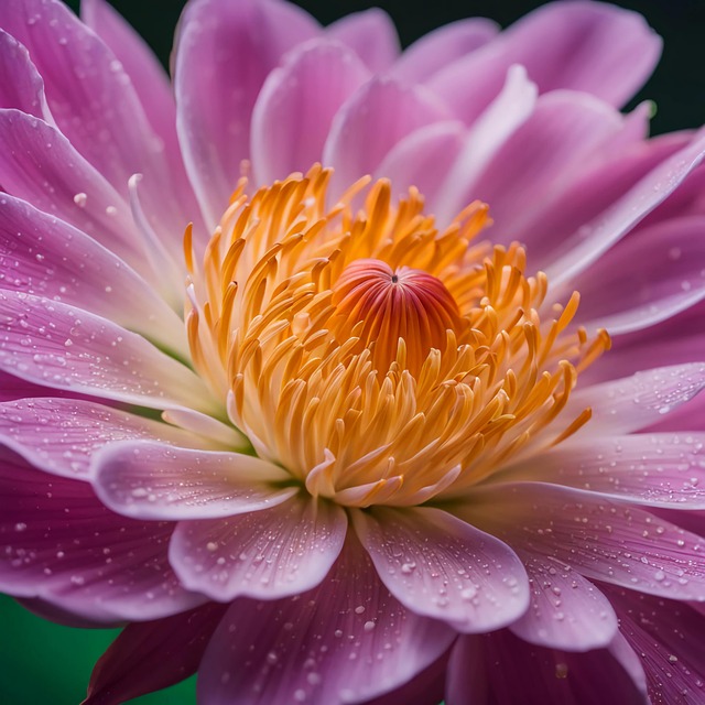 Free ai generated anemone pink illustration