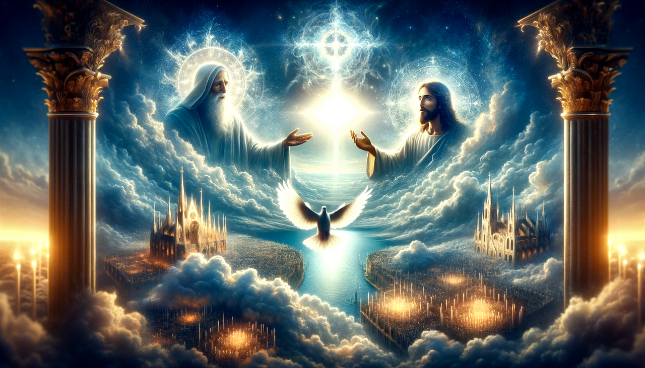 Download Ai Generated Holy Trinity Unity In Diversity Royalty Free