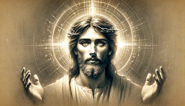 Free ai generated christ savior worship jesus illustration
