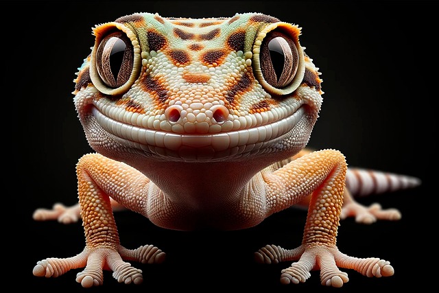 Free ai generated gecko animal illustration