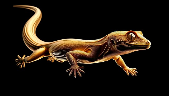 Free ai generated nature gecko illustration