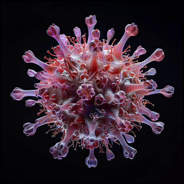 Free ai generated virus coronavirus illustration