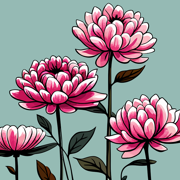 Download Ai Generated, Pink, Flowers. Royalty-Free Vector Graphic - Pixabay