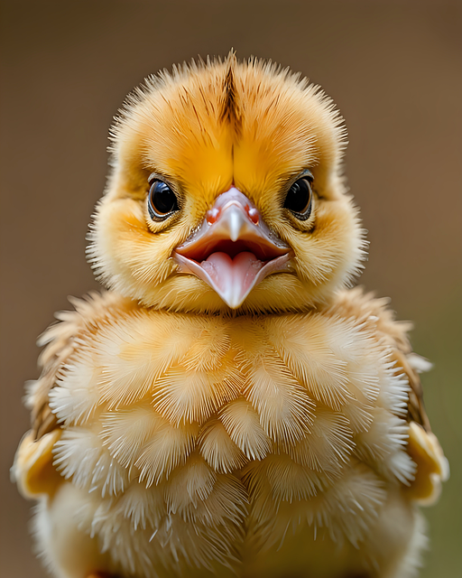 Free ai generated chick bird illustration