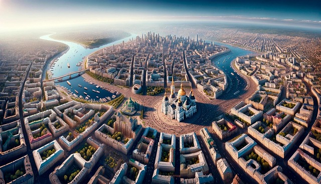 Free ai generated kyiv ukraine illustration