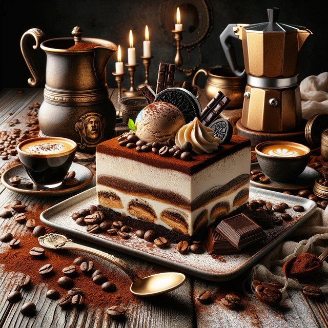 Ai Gegenereerd, Koffie, Taart, Toetje