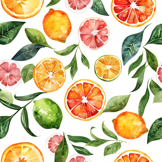 Download free HD stock image of Ai Generated Mandarin Free ai generated mandarin pattern illustration