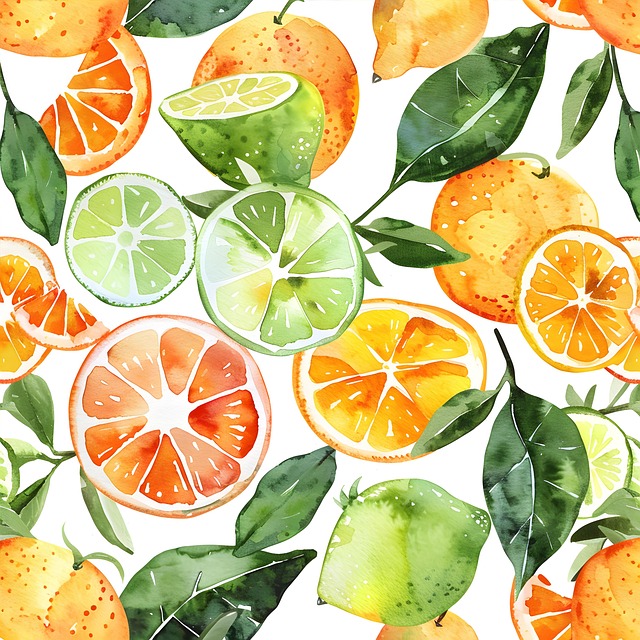 Download free HD stock image of Ai Generated Mandarin Free ai generated mandarin pattern illustration
