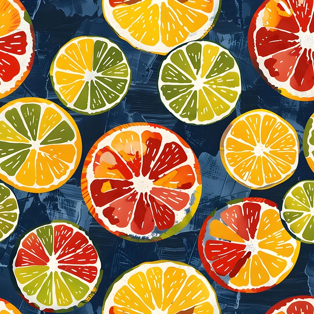 Download free HD stock image of Ai Generated Mandarin Free ai generated mandarin pattern illustration