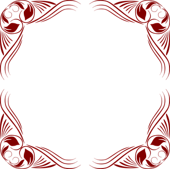 Marco, Frontera, Flores, Cuadro, Floral