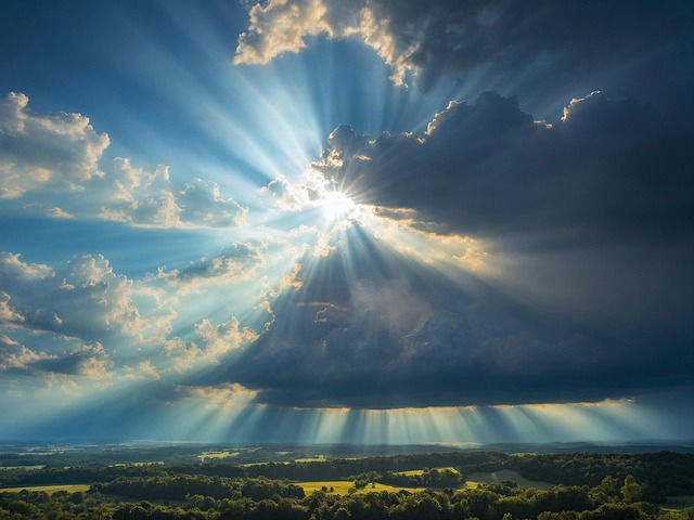 Free ai generated sky clouds illustration