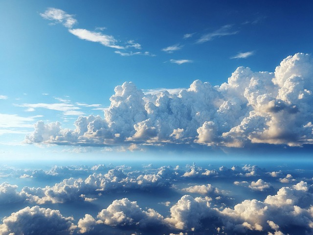 Free ai generated sky clouds illustration