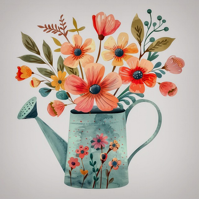 Download free HD stock image of Ai Generated Flower Free ai generated flower nature illustration