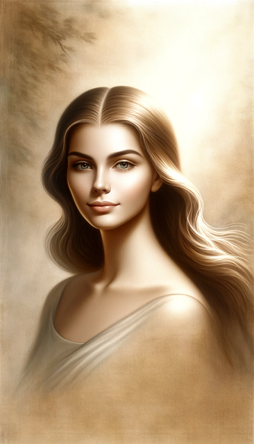 Beleza, Garota, Mulher, Retrato, Senhora