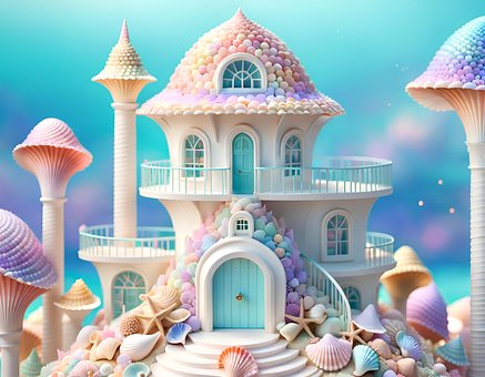 Free Ai Generated House illustration and picture
