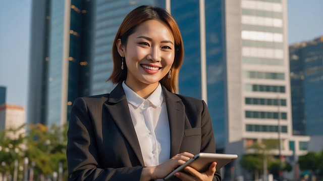 Free ai generated woman businesswoman illustration