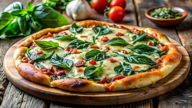 Download free HD stock image of Ai Generated Pizza Free ai generated pizza food illustration