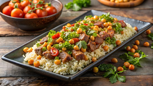 Free ai generated food meal illustration