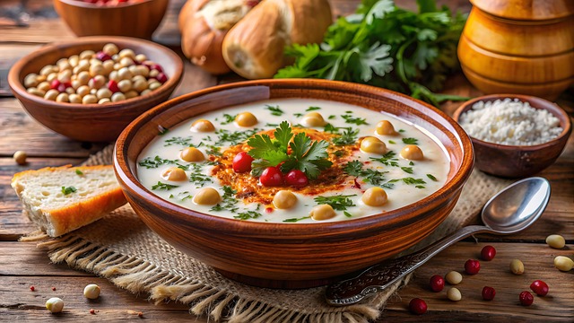 Download free HD stock image of Ai Generated Soup Free ai generated soup food illustration