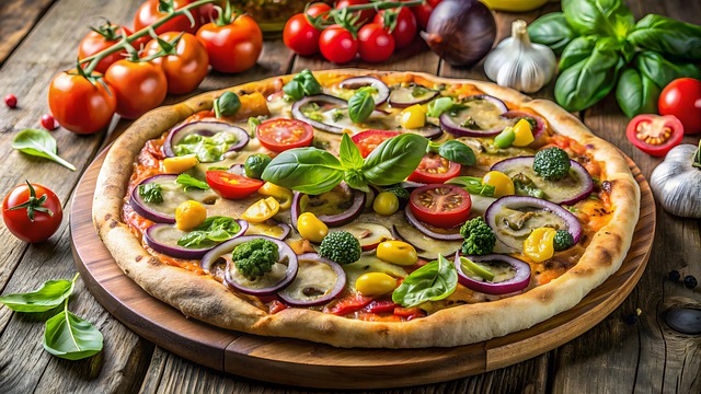 Download free HD stock image of Ai Generated Pizza Free ai generated pizza food illustration