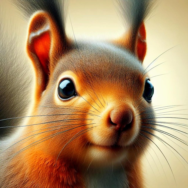 Free eichhörnchen wald frühling illustration