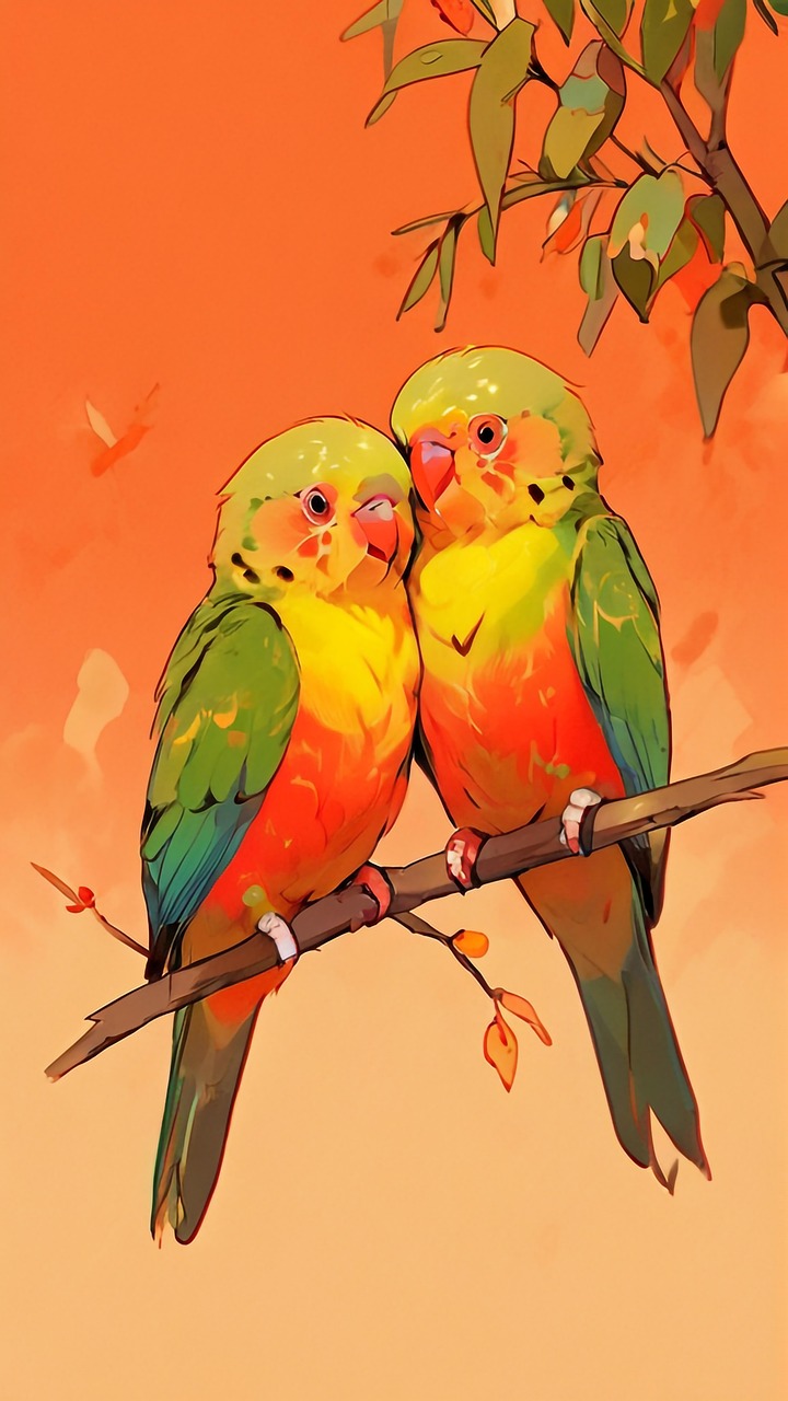 Download ai generated parakeet parrot royalty free stock