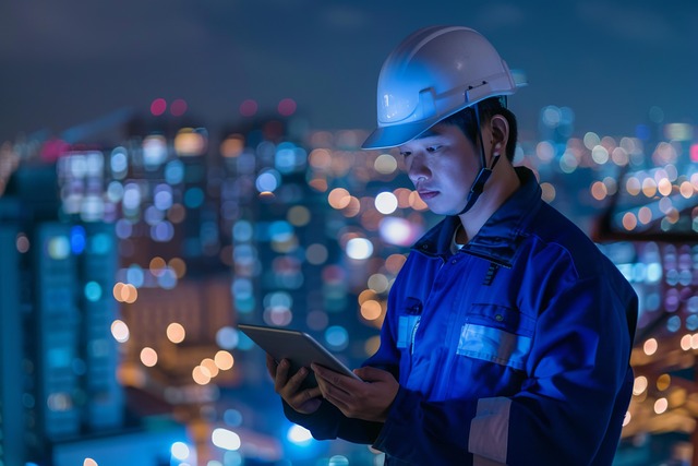 Free ai generated construction worker illustration