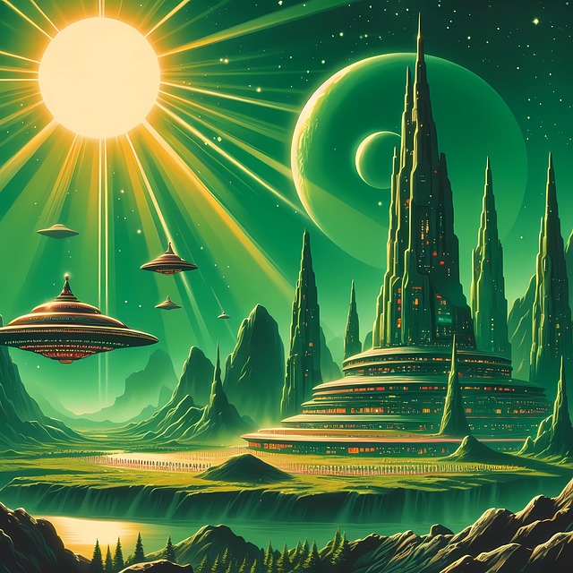 Ai Generiert, Raum, Science-Fiction