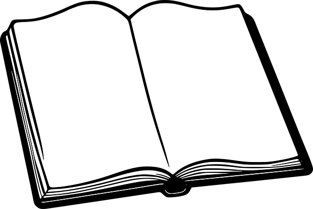 Free notebook blank book blank page vector