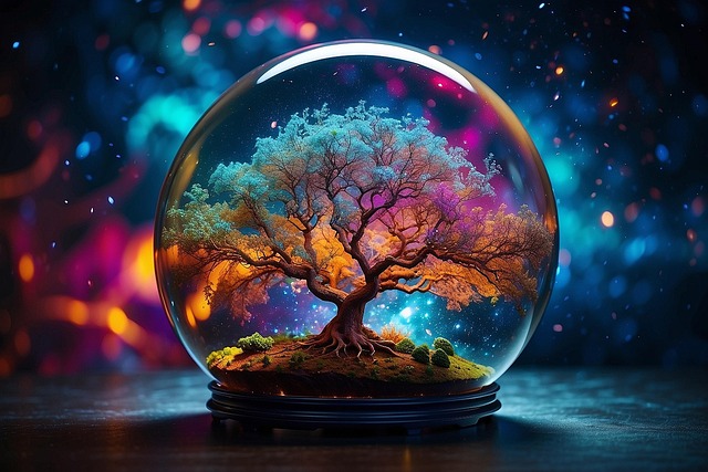 Free ai generated tree nature illustration