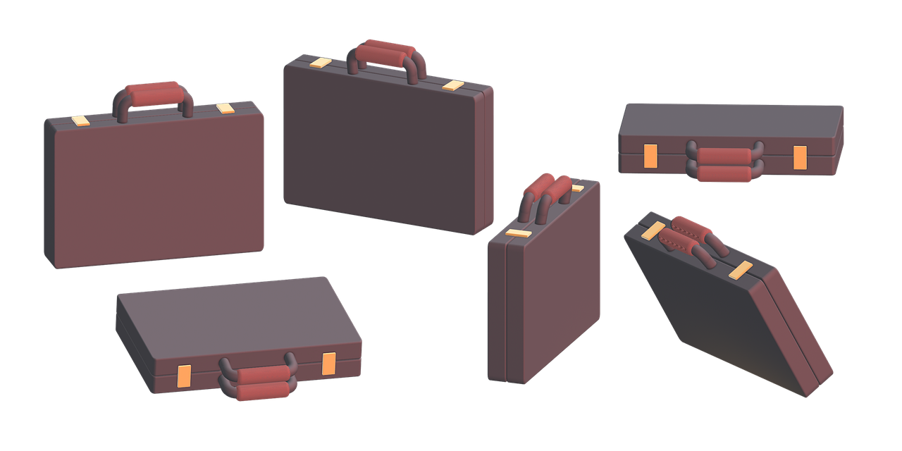Download Suitcase, Traveling, Business. RoyaltyFree Stock Illustration