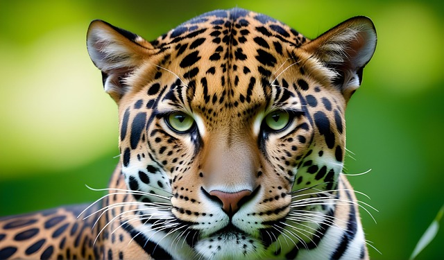 Download free HD stock image of Ai Generated Jaguar Free ai generated jaguar predator illustration