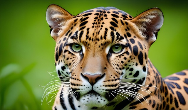 Download free HD stock image of Ai Generated Jaguar Free ai generated jaguar predator illustration