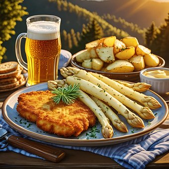 Free Ai Generated Schnitzel illustration and picture
