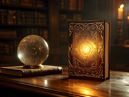 Ai Generado, Libro, Magia