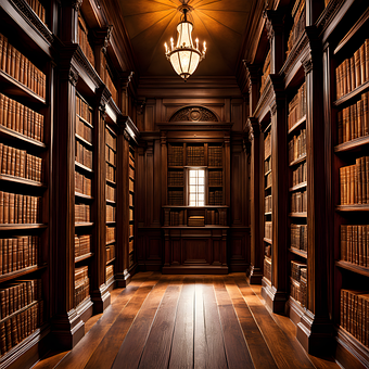 Ai Generado, Libros, Biblioteca, Leyendo