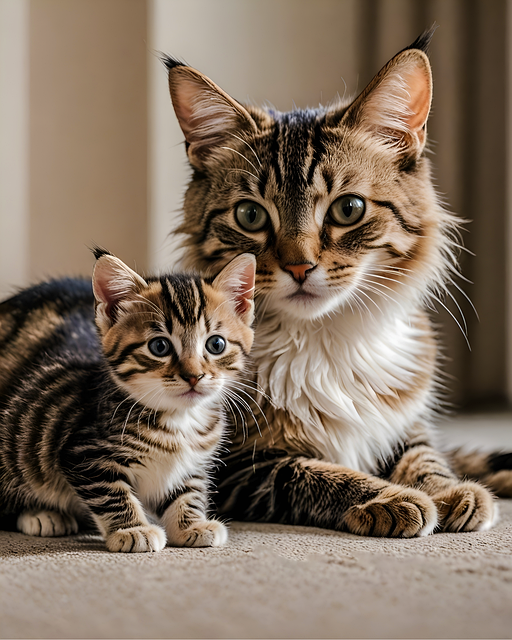 Ai Generiert, Natur, Katzen, Kätzchen