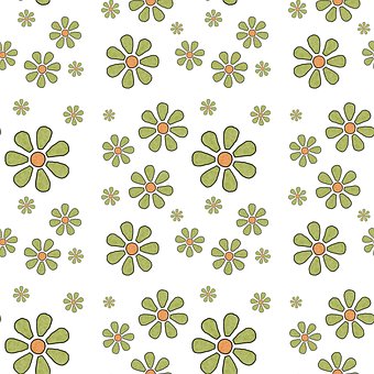Free Green Flowers illustration and picture